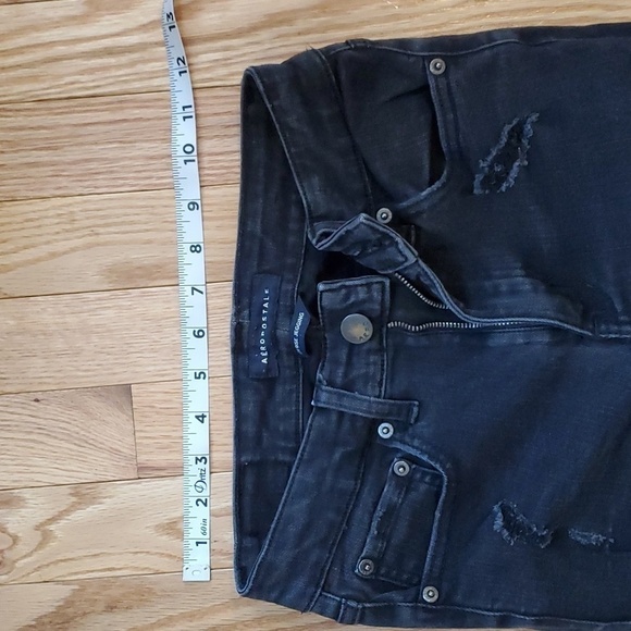 Aeropostale Jeggings Black - Picture 3 of 6